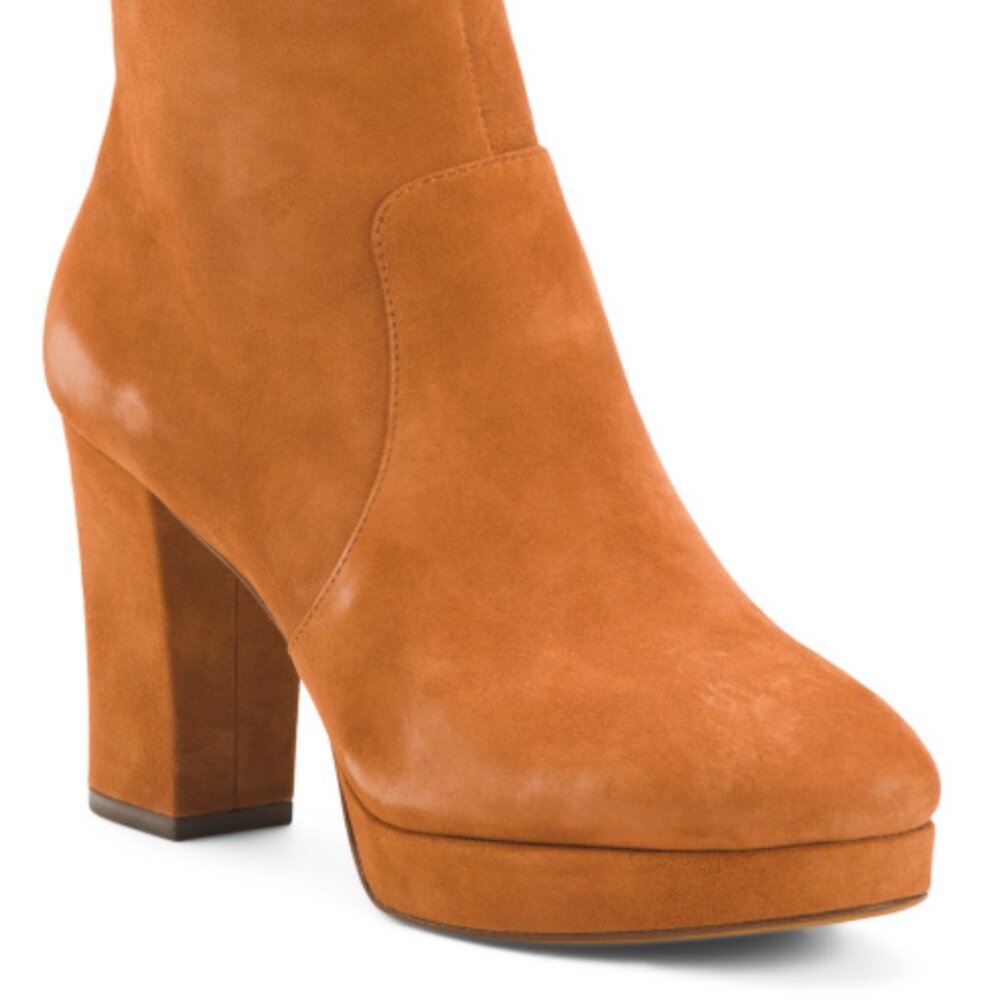 JOIE Suede Liviak Heeled Boots